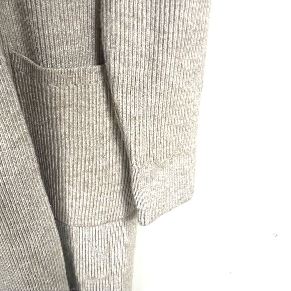 Kerisma longline cardigan light brown oatmeal Sz S/M - Picture 4 of 7